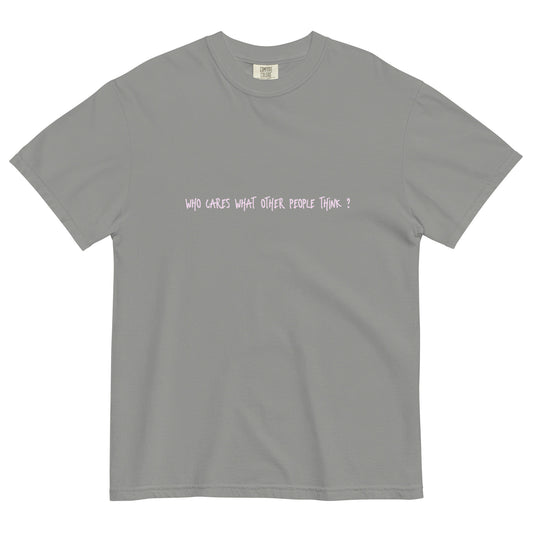 WHO CARES TEE