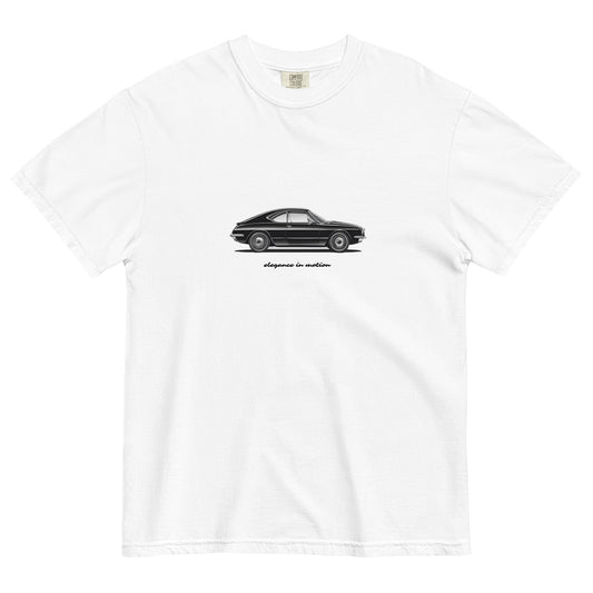 VINTAGE CAR WHITE TEE