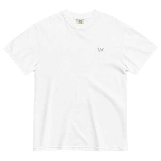 W BASIC TEE IN WHITE