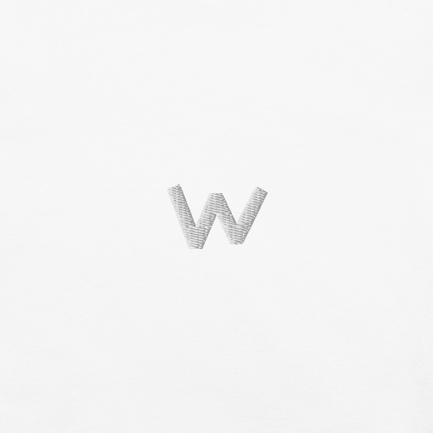 W BASIC TEE IN WHITE